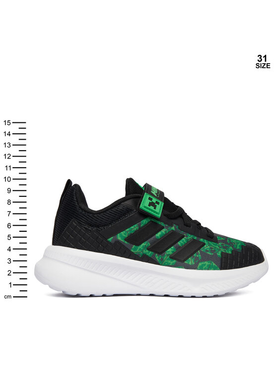 adidas adidas Sneakers Minecraft Fortarun 4.0 JR1943 Negru