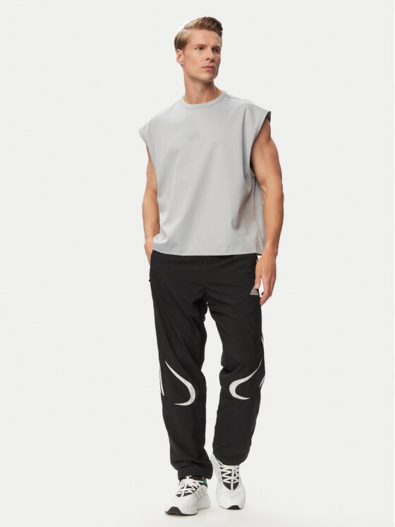 adidas adidas Tank-Top Soft Lux KE5887 Grau Loose Fit