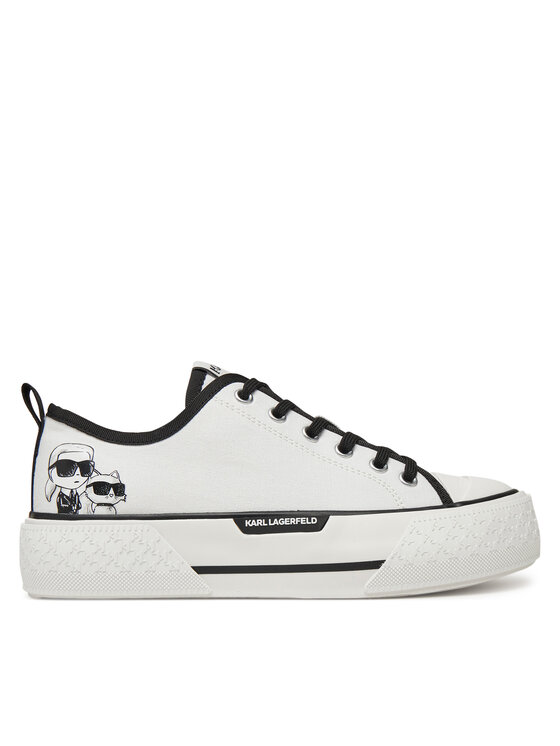 KARL LAGERFELD KARL LAGERFELD Teniși KL60614T Alb