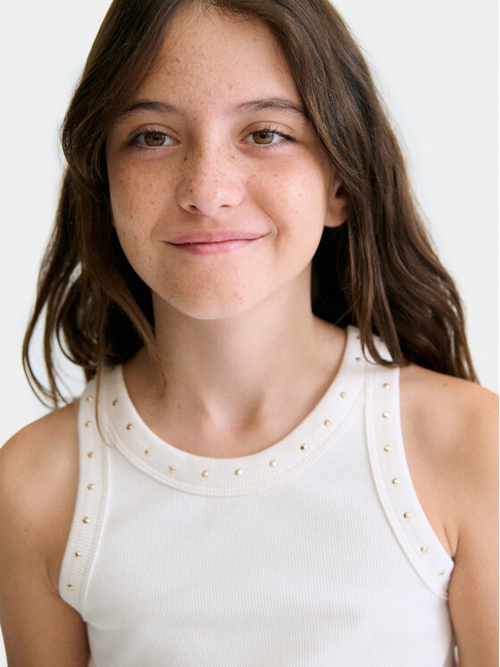 Mayoral Mayoral Топ 6013 Білий Regular Fit