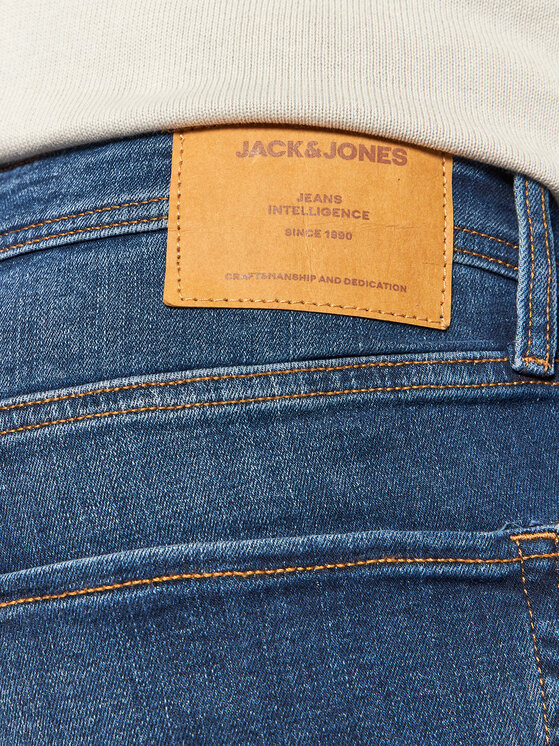 Jack&Jones Jack&Jones Дънки Tim Original 12146384 Тъмносин Slim Fit