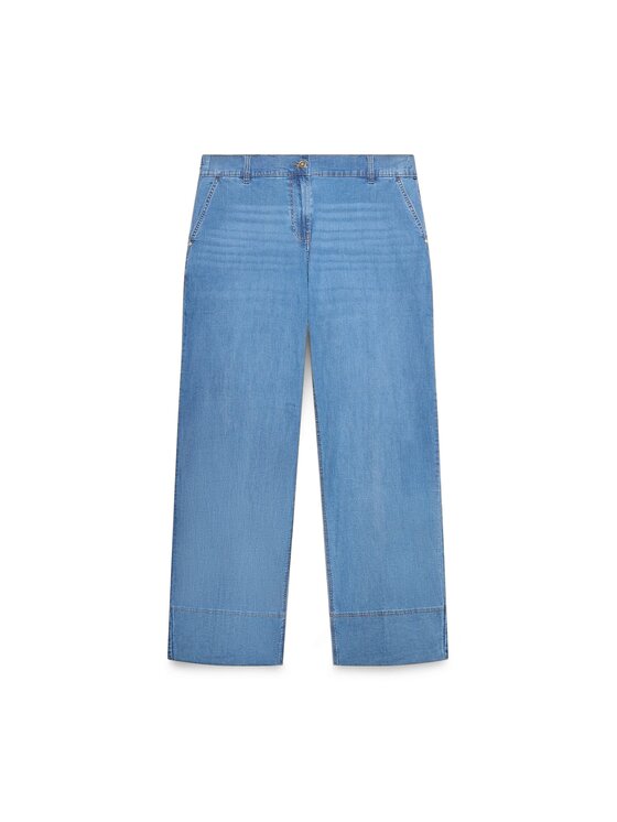 Fiorella Rubino Fiorella Rubino Jeans P405T005284N004 Turchese Regular Fit