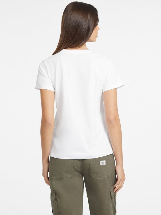 Guess Jeans Guess Jeans Футболка 165653 Білий Classic Fit