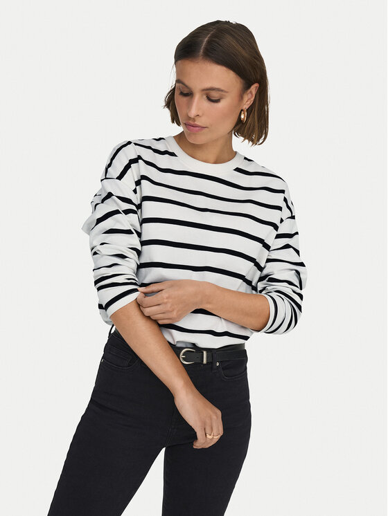 ONLY ONLY Bluzka Soph 15310399 Biały Regular Fit