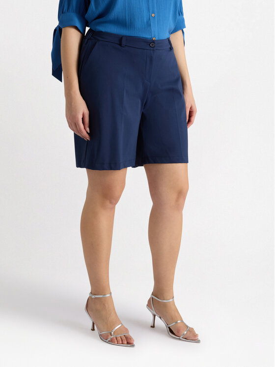 Fiorella Rubino Fiorella Rubino Pantaloni di tessuto P086L002230N034 Blu Regular Fit