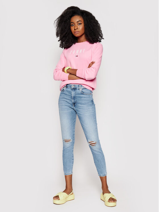 Tommy Jeans Jeans Sylvia DW0DW09870 Blau Skinny Fit • Modivo.de