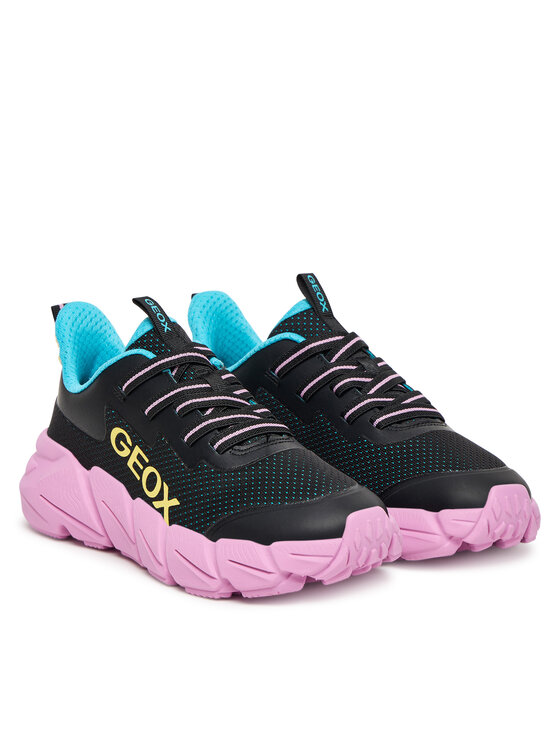 Geox Geox Сникърси J Flexyper Fast J55N5A 0T99J C9240 D Черен