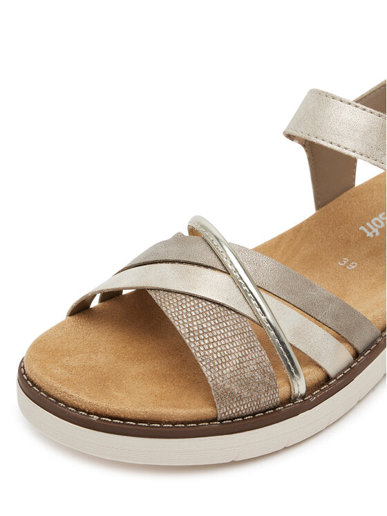 Remonte Remonte Sandalen D2058-90 Silberfarben