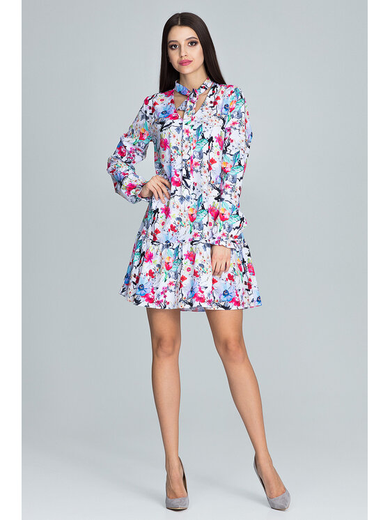 FIGL FIGLFIGL Vestito M599 Multicolore Regular Fit