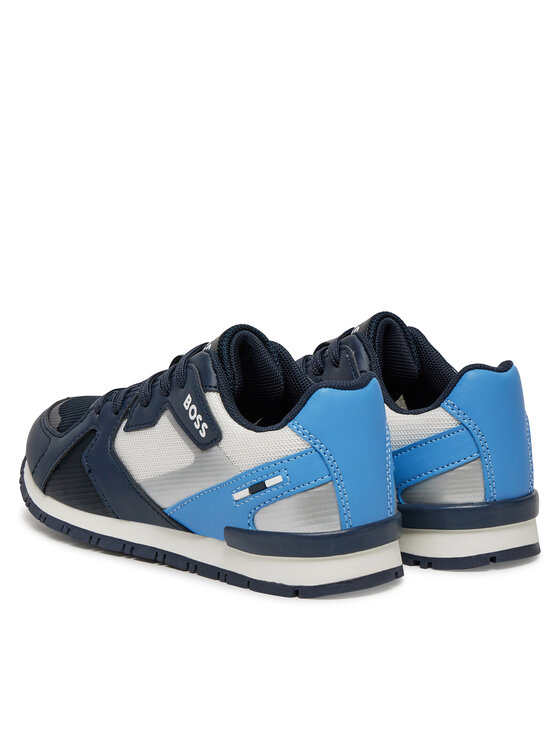 BOSS BOSS Sneakersy J51646 M Granatowy