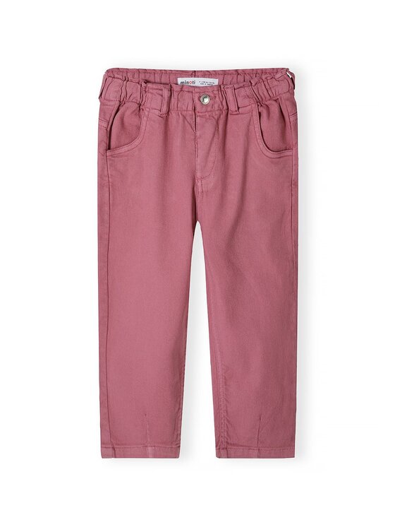 minoti minoti Spodnie materiałowe 32PANT100 Różowy Regular Fit