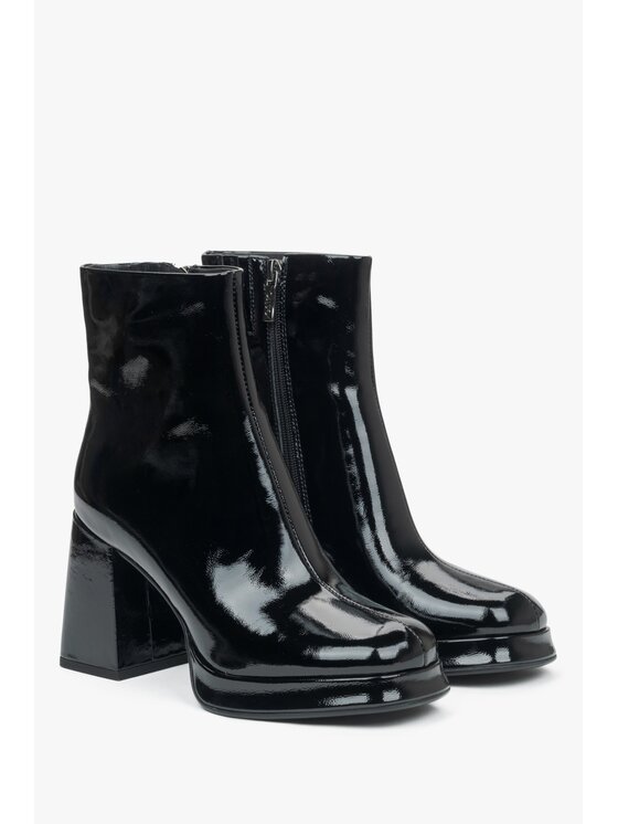 Estro Estro Μποτάκια ER00115881 Μαύρο