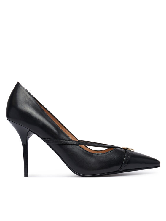 LOVE MOSCHINO Čevlji z visoko peto JA10119G1PIA0000 Črna