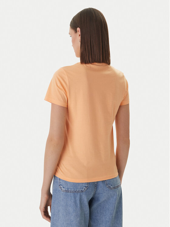 HUGO HUGO Póló Classic 50513667 Narancssárga Slim Fit