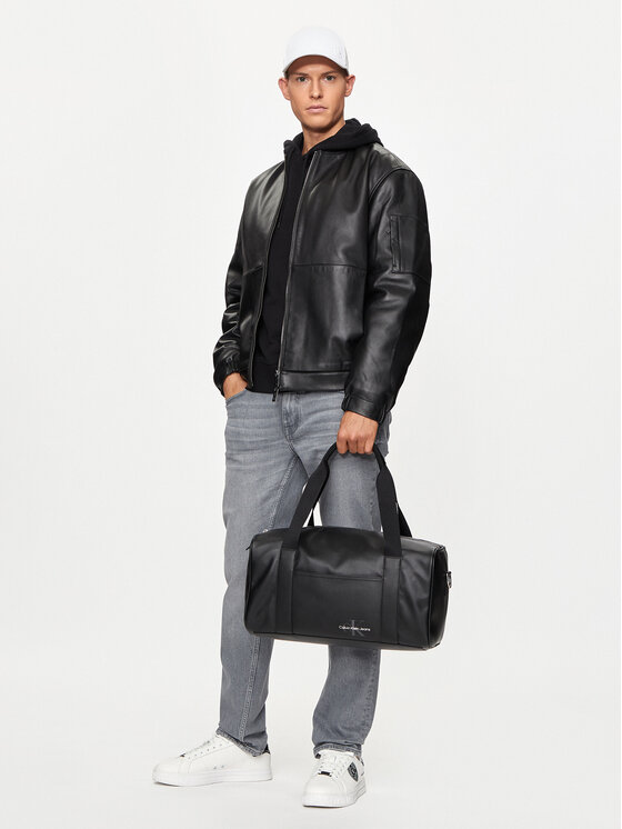 Calvin Klein Jeans Calvin Klein Jeans Torba za vikend Monogram Soft Flight Duffle43 K50K512037 Črna