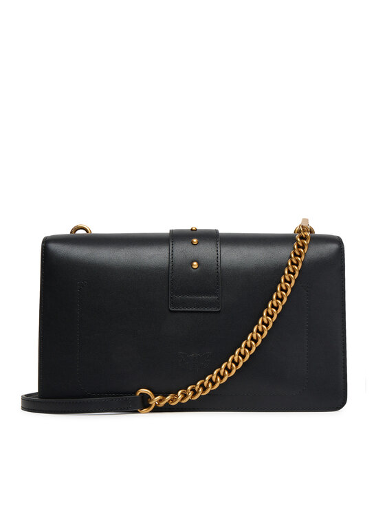 PINKO PINKO Rankinė Love One Classic ST.CL Al 25-26 PLTT 105857 A0F1 Juoda