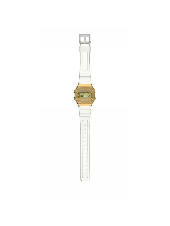 Casio Casio Sat Vintage Digital A168XESG-9AEF Zlatna