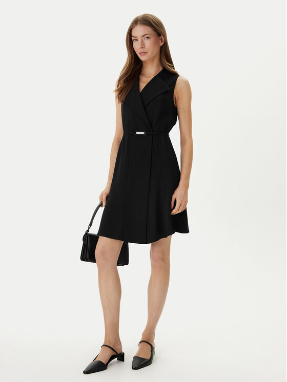 BOSS BOSS Coctailkleid Dimosa 50554224 Schwarz Regular Fit