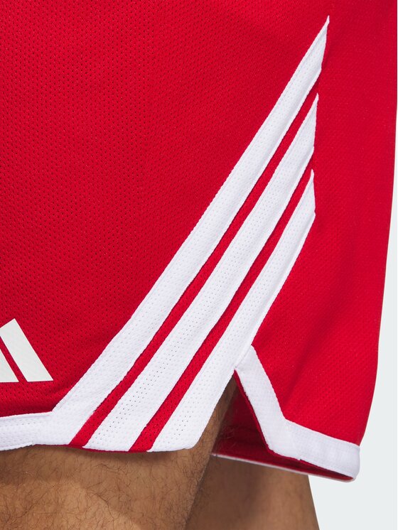 adidas adidas Szorty sportowe 151691 Czerwony Loose Fit