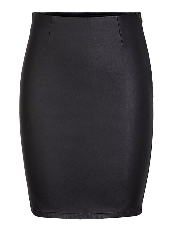 Pieces Pieces Puzdrová sukňa 17092820 Čierna Slim Fit