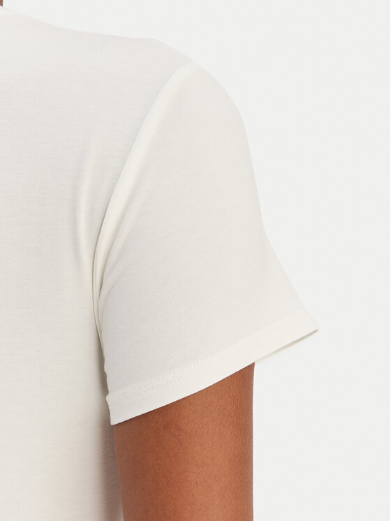 Patrizia Pepe Patrizia Pepe T-Shirt CM1419/J013-W146 Bílá Regular Fit