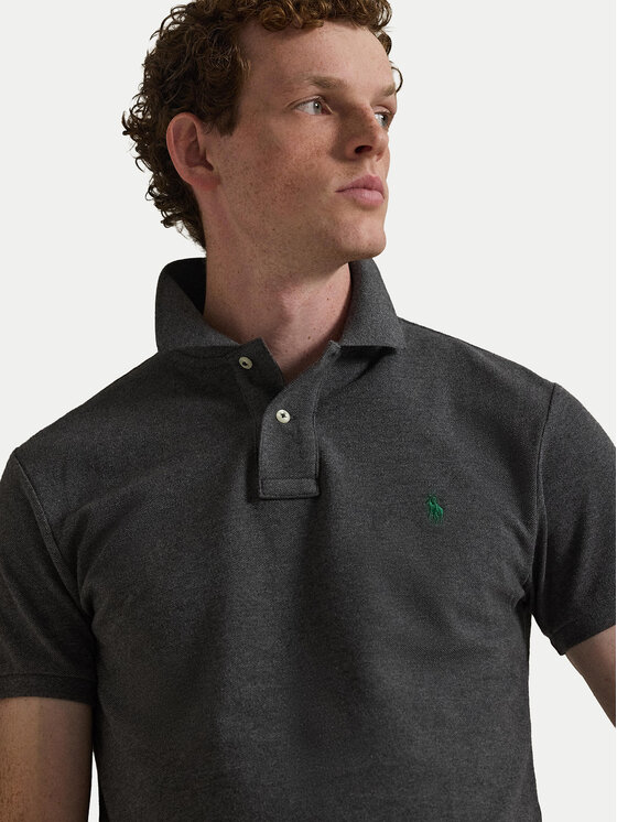 Polo Ralph Lauren Polo Ralph Lauren Polo majica 710795080008 Siva Slim Fit
