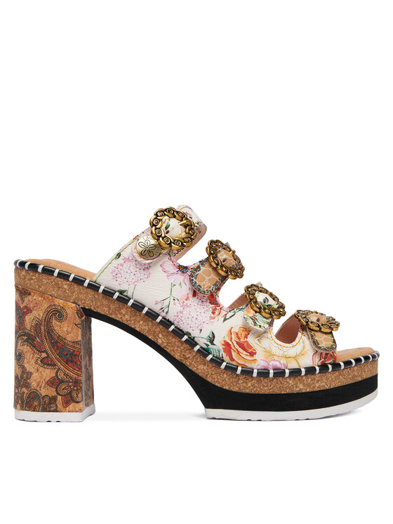 Laura Vita Laura Vita Шльопанці Naomio 10 Бежевий