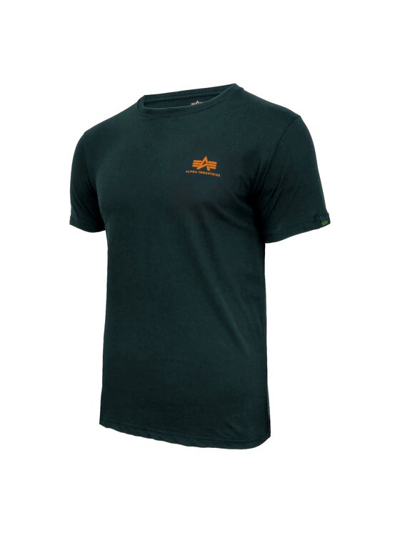 Alpha Industries Alpha Industries T-Shirt AI.188505-353 Zielony Basic Fit