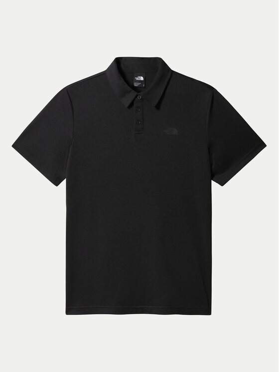The North Face The North Face Poloshirt Tanken NF0A2WAZ Schwarz Regular Fit