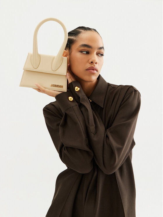 JACQUEMUS Geantă Le Chiquito 213BA002 Écru | Modivo.ro