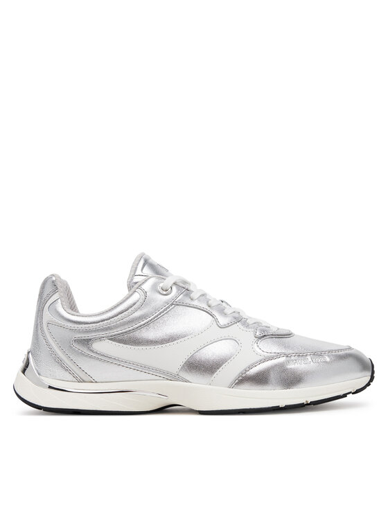 MICHAEL Michael Kors Sneakersy Riley 43S5RLFS1M Strieborná