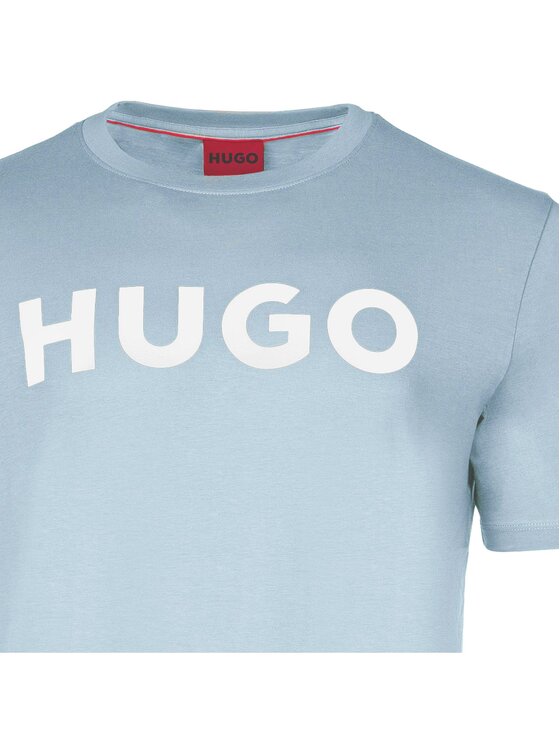 HUGO HUGO T-Shirt 14923 Niebieski Comfort Fit