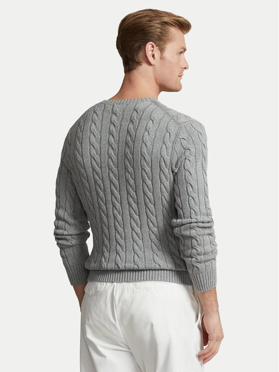 Polo Ralph Lauren Polo Ralph Lauren Džemper 710775885013 Siva Regular Fit