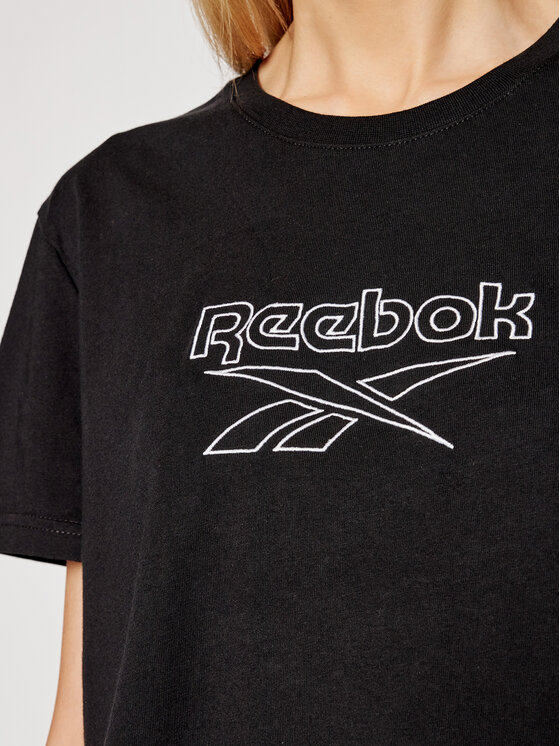 T-shirt Classics Foundation Big Logo GL8409 Nero
