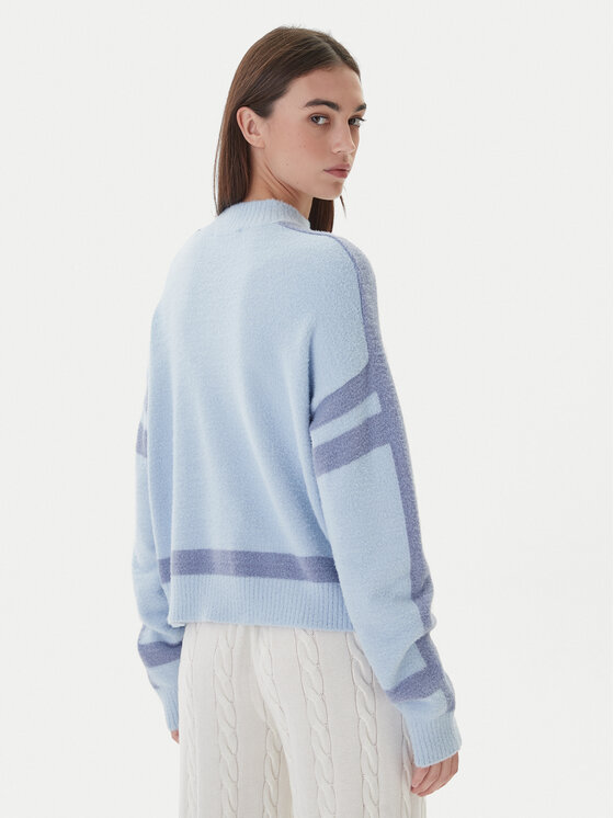 Guess Guess Rollkragenpullover W5BR78 Z4242 Blau Relaxed Fit