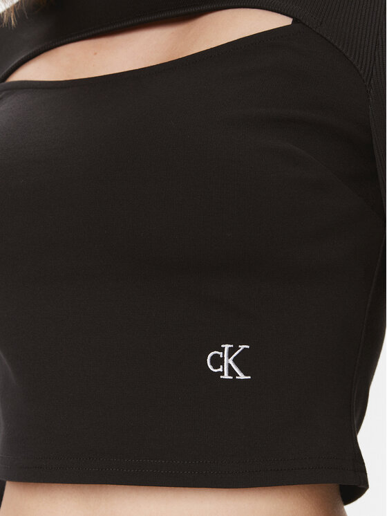Calvin Klein Jeans Calvin Klein Jeans Μπλουζάκι Milano J20J222009 Μαύρο Regular Fit