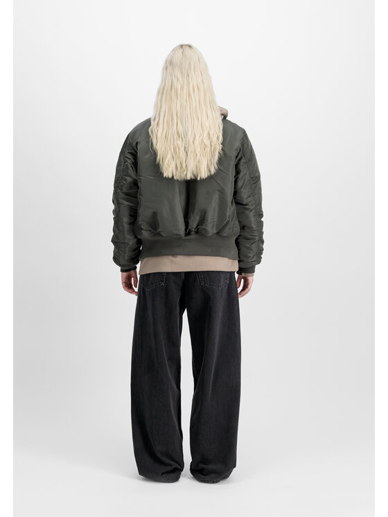 Alpha Industries Alpha Industries Kurtka bomber CWU-45 Heritage Bomber Jacket Szary Core Fit