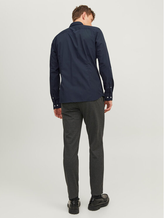 Jack&Jones Jack&Jones Ing 12187222 Sötétkék Slim Fit