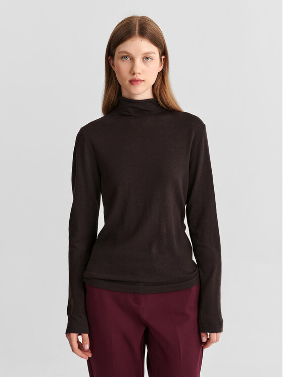 TATUUM TATUUM Sweter NEKORI 1 Brązowy Classic Fit