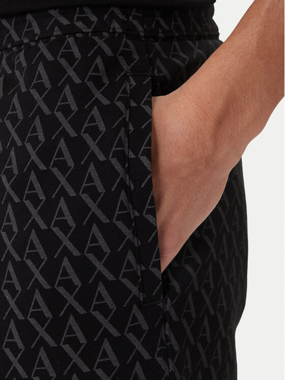 Armani Exchange Armani Exchange Športové kraťasy XM001227 AF11847 FC026 Čierna Regular Fit