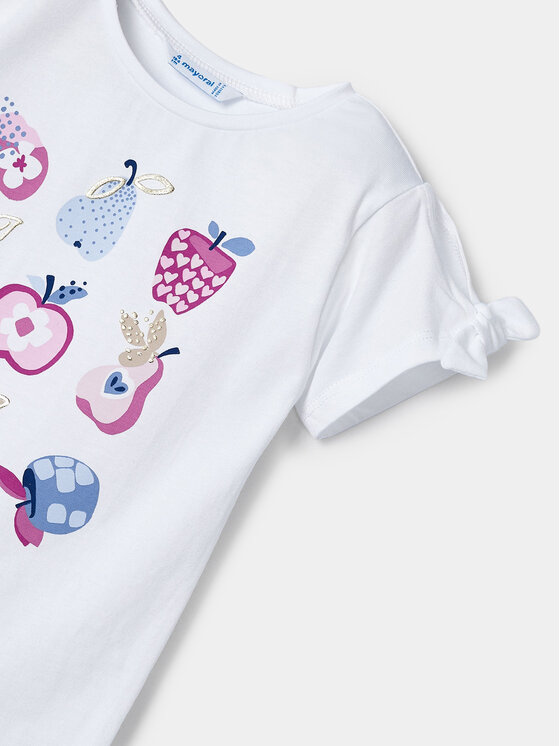 Mayoral Mayoral T-shirt 3084 Bianco Regular Fit