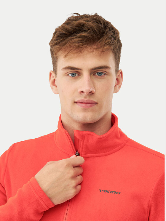 Viking Viking Flis Tesero Man 740/24/4342 Crvena Regular Fit