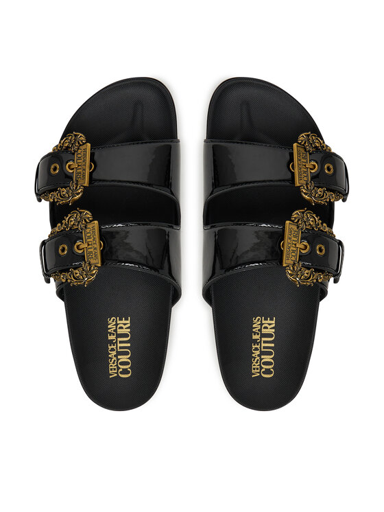 Versace Jeans Couture Versace Jeans Couture Šľapky 80VA3SM1 ZS190 899 Čierna