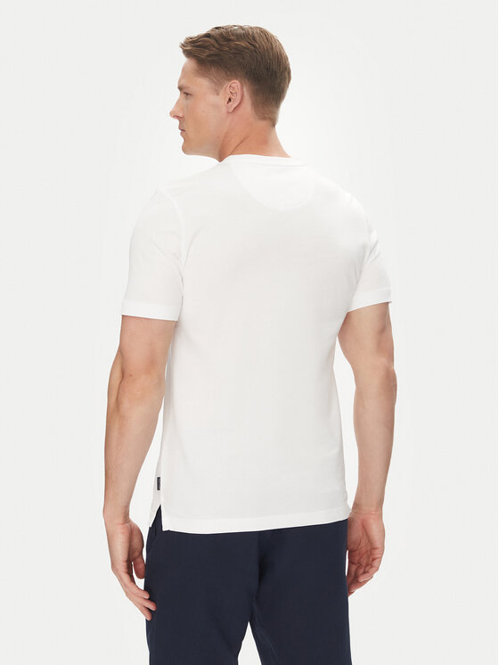 Pierre Cardin Pierre Cardin T-Shirt C5 21460.2120 Bílá Regular Fit