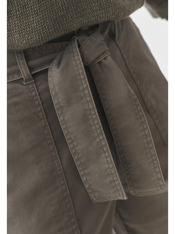 TATUUM TATUUM Spodnie materiałowe MALTI Khaki Wide Fit