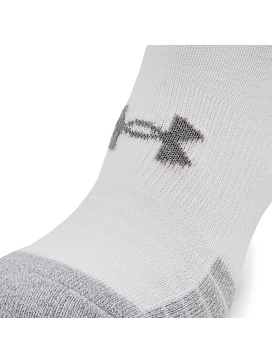 Under Armour Under Armour Kratke nogavice Heatgear Lo Cut Sock 1346753-100 Bela