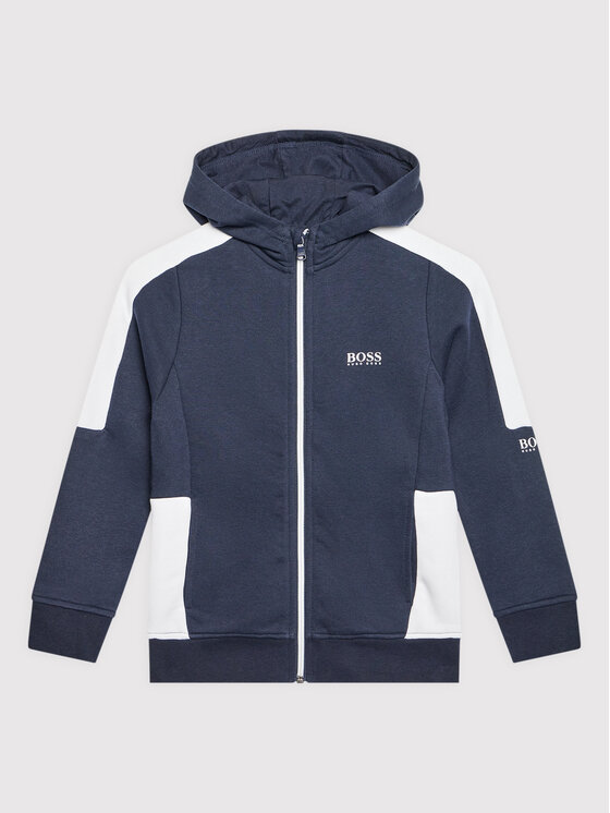 Felpa J25N75 S Blu scuro Regular Fit