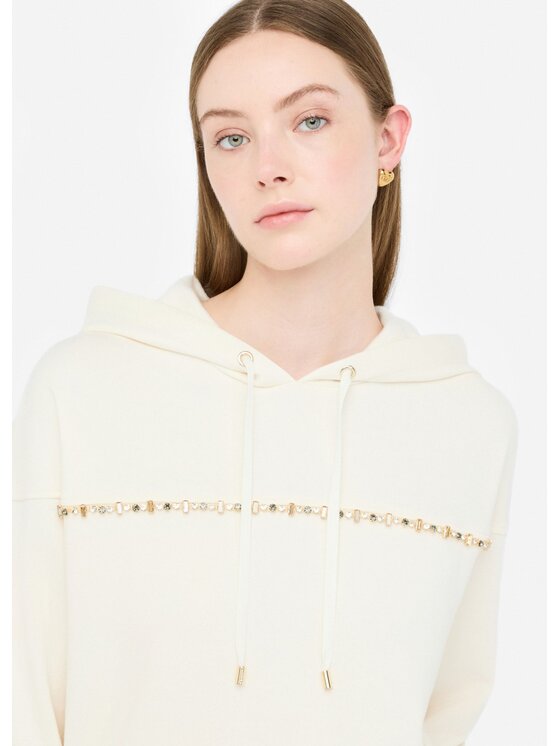 Liu Jo Liu Jo Felpa TF5113FS32110103 Bianco Regular Fit