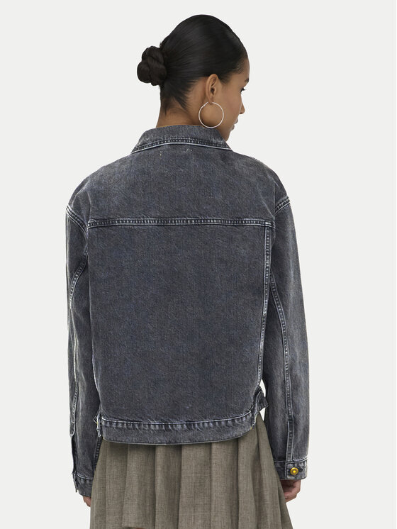 ONLY ONLY Τζιν μπουφάν Harper 15363548 Μαύρο Regular Fit