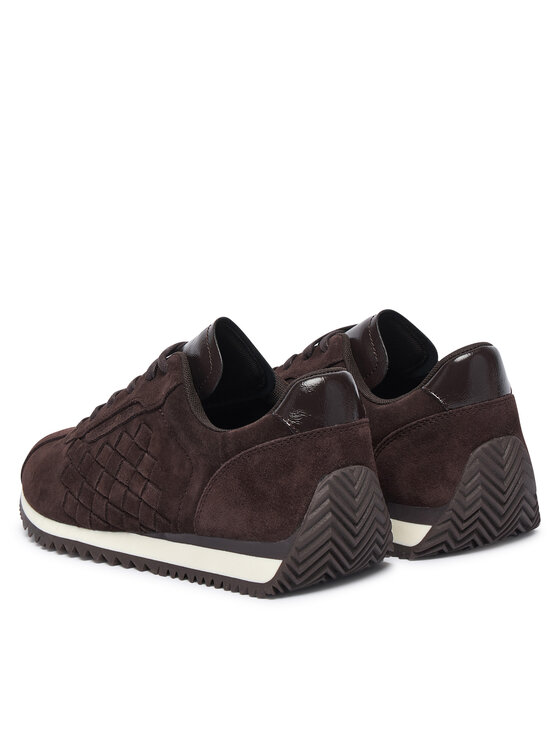 MICHAEL Michael Kors MICHAEL Michael Kors Sneakersy Rhodes  43F6RHFS2S Tmavě hnědá